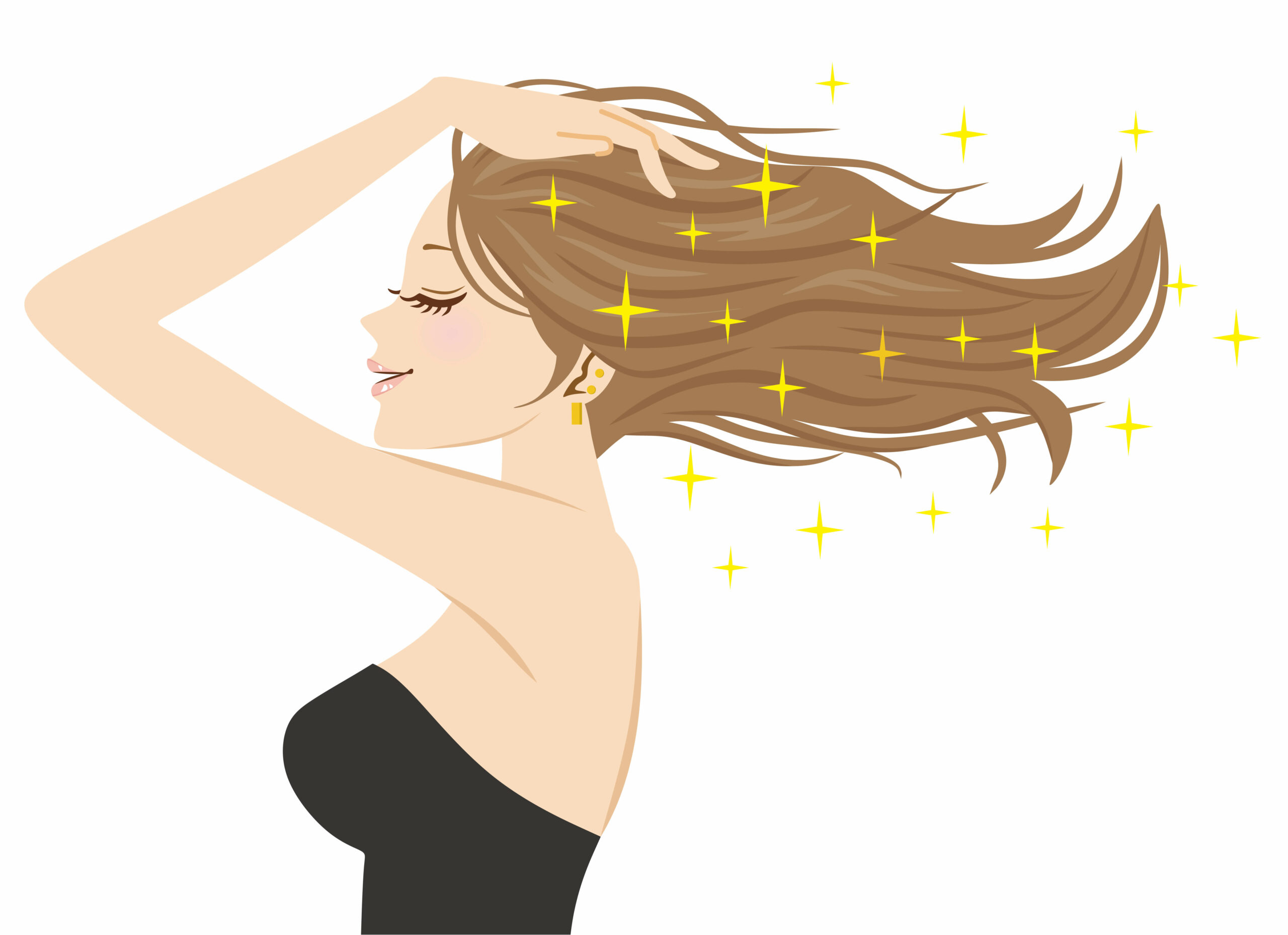 Make way for shinier hair with omega-3 fatty acids