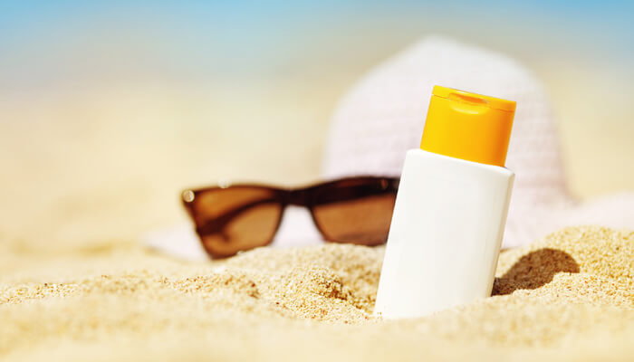 Sunscreen with SPF 30