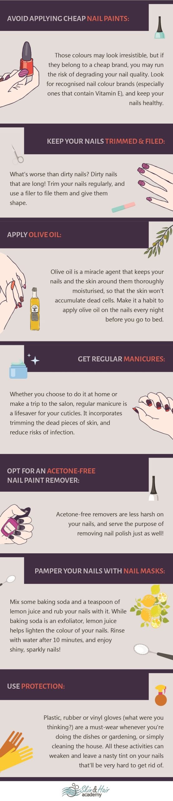 7 Ways how you can Keep Your Nails Looking Beautiful.