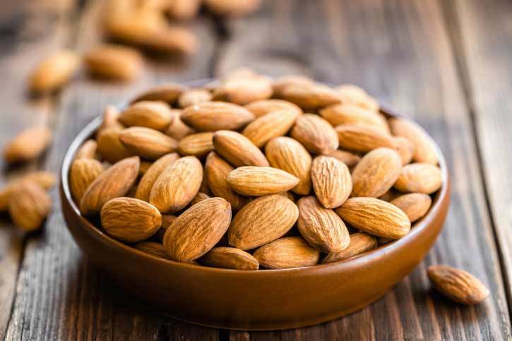 almonds for healthy skin