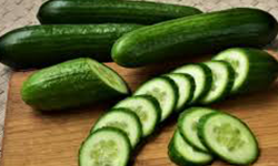 Hair Spa Treatment With Cucumbers