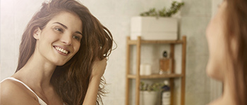 Follow a hair care routine