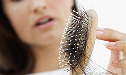 Hair loss could be a result of anaemia