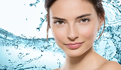 The vortex suction used during a HydraFacial treatment removes dirt