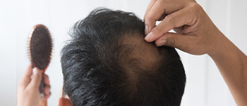 WHAT ARE THE SYMPTOMS OF ANDROGENETIC ALOPECIA?